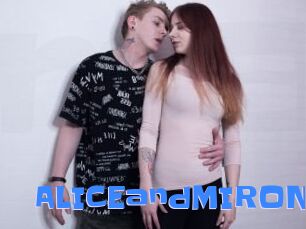 ALICEandMIRON